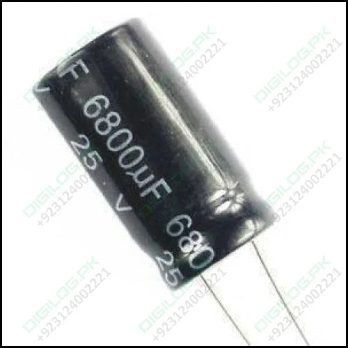 6800uf 25v Electrolytic Capacitor