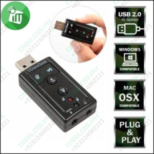 7.1 Channel Usb External Sound Adapter