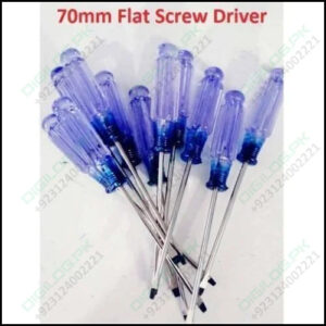 70mm Flat Head Screwdriver Thin Blade Tip Edge