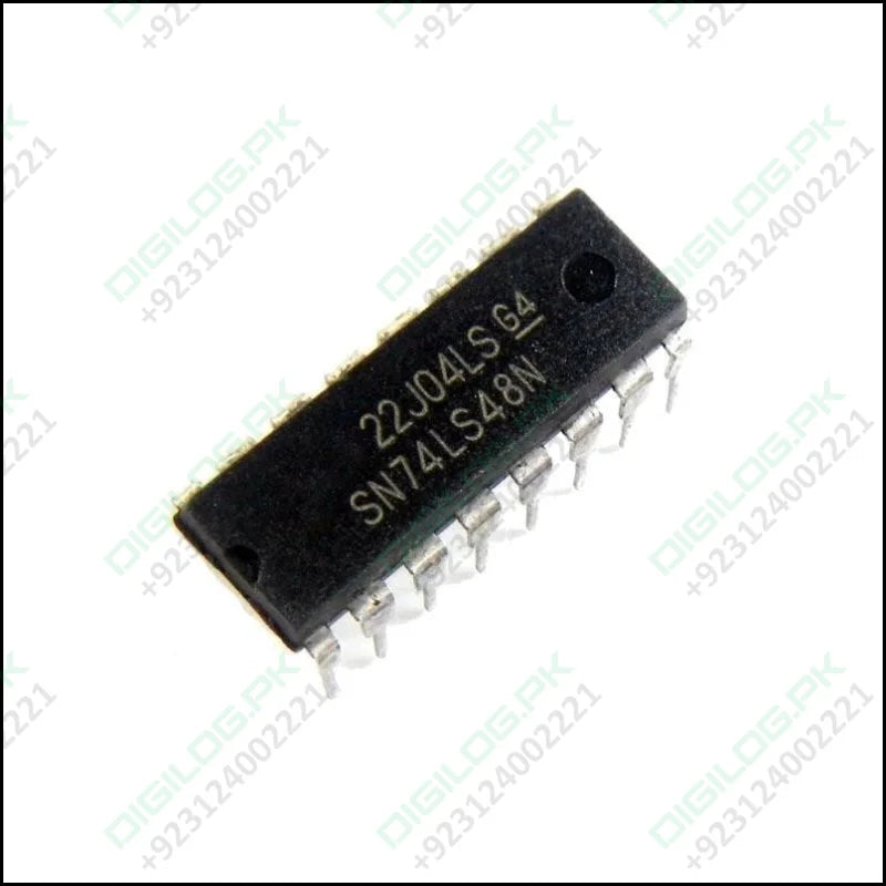 7448 Bcd To 7 Segment Decoder Driver Ic 74ls48 Sn74ls48n