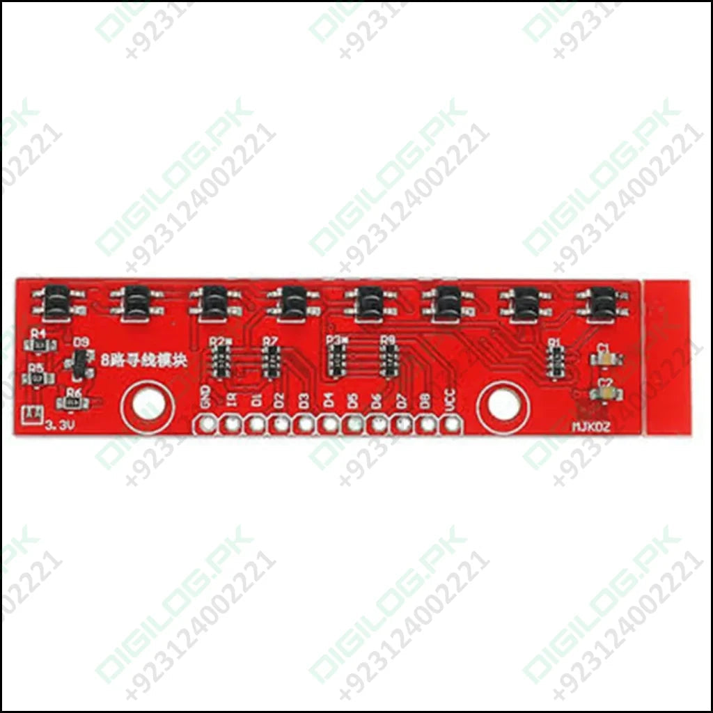 8 Channel Reflectance Sensor Array Module Qtr-8a