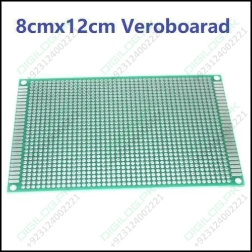 8x12cm Double Sided Fiberglass Pcb Veroboard Stripboard