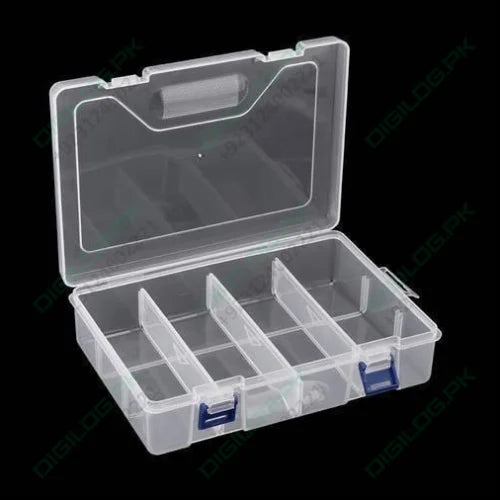 Adjustable Double Layer Component Organizer Tool Container