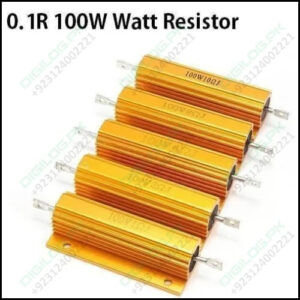 Aluminum Wirewound Golden 0.1r 100w Watt Resistor