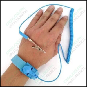 Antistatic Wrist Strap Esd Grounding Band Bracelet With Clip