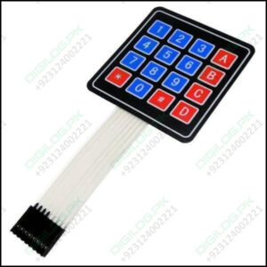 Arduino 4x4 Keypad Matrix Membrane Switch