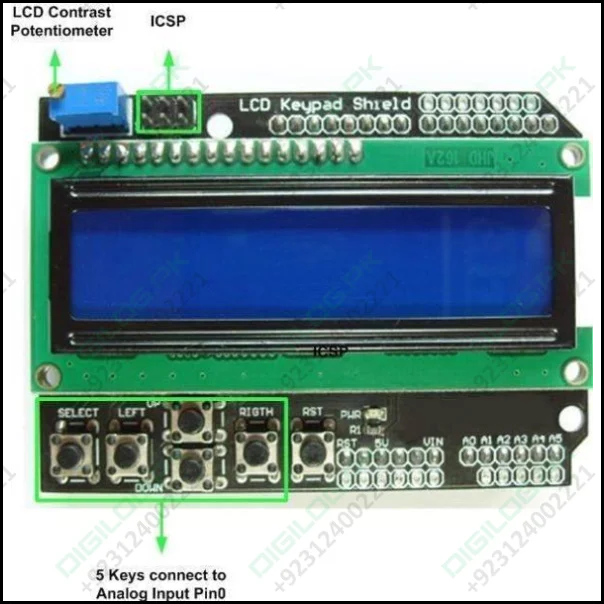 Arduino Lcd Keypad Shield