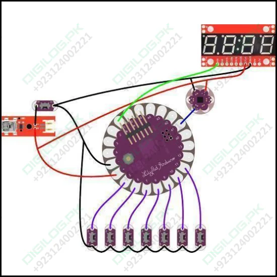 Arduino Lilypad 328 Main Board Atmega328p Atmega328 16m In