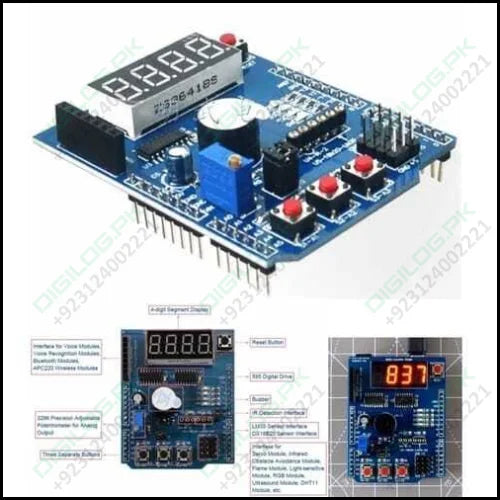 Arduino Multifunctional Expansion Board Shield Kit