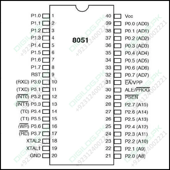 At89s51 Cmos 8 Bit Microcontroller