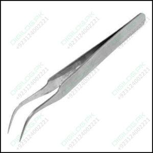 Bend Tweezers Stainless Steel Electronics Watchmakers Bent