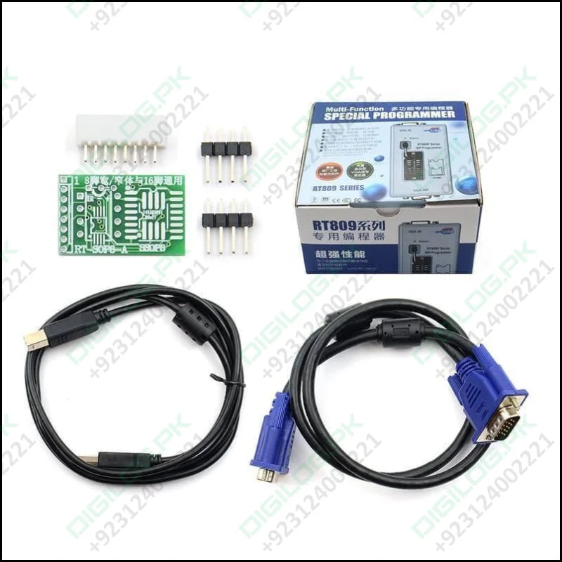 Bios Rt809f Serial Isp Programmer Rt809 With 3 Adapters