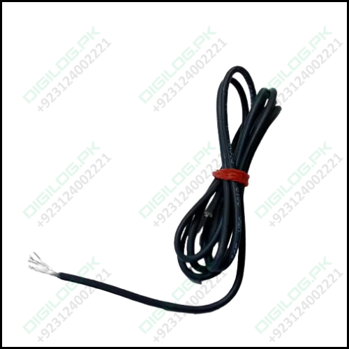 Black 1meter Solderable Wire Hard Wires For Wiring Jumper