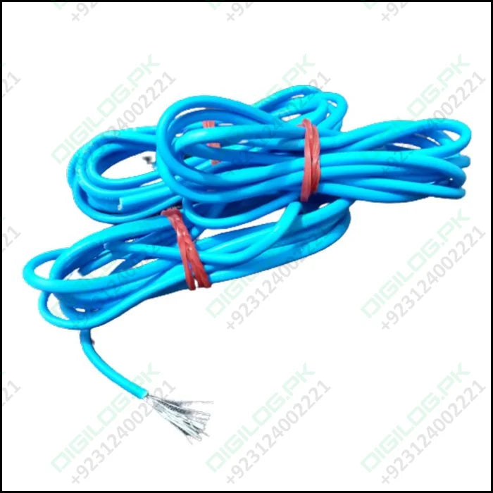 Blue 1m Solderable Wire Hard Wires For Wiring Jumper Cable