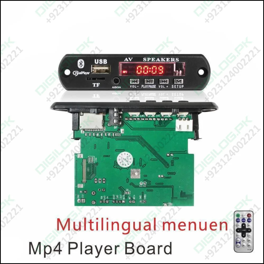 Bluetooth Usb Mp4 Video Fm Radio Kit Player In Pakistan