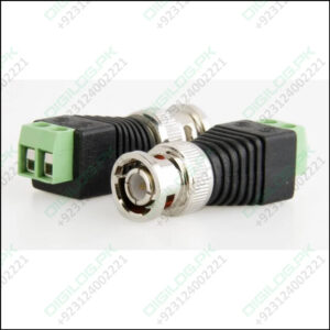 Bnc Connector Two-wire Bnc-free Solder Video Cable Adapter