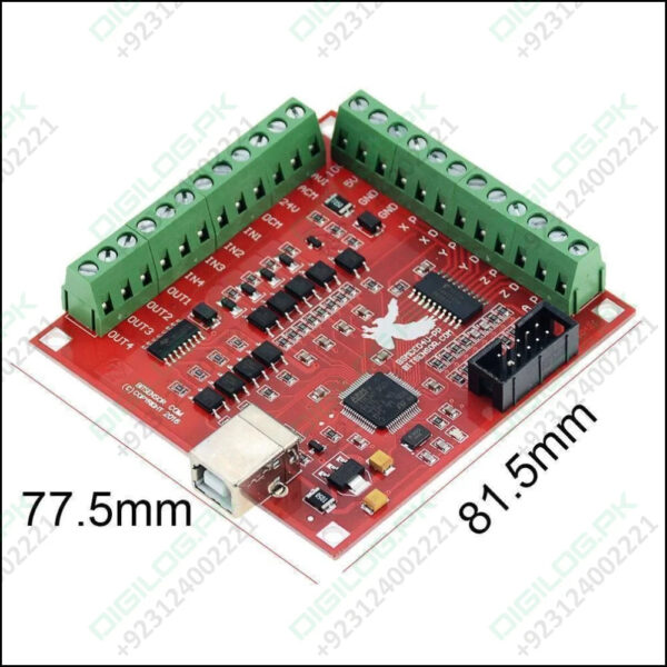 CNC USB MACH3 100Khz Breakout Board 4 Axis Interface Driver