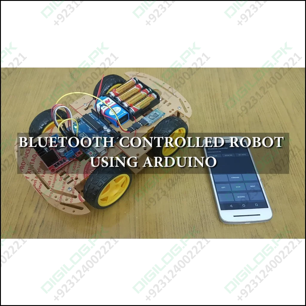 Components Of Making Bluetooth Controlled Robot Using