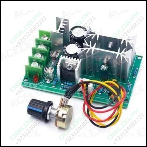 Dc 10-60v 20a Pwm Universal Motor Speed Controller Regulator