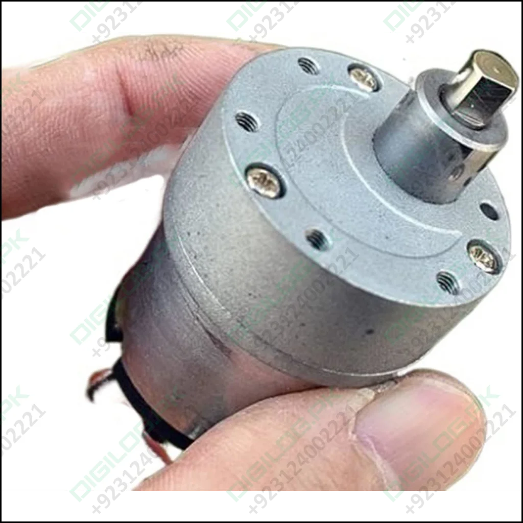 DC 12V 420 RPM with Metal Gears Small Motor