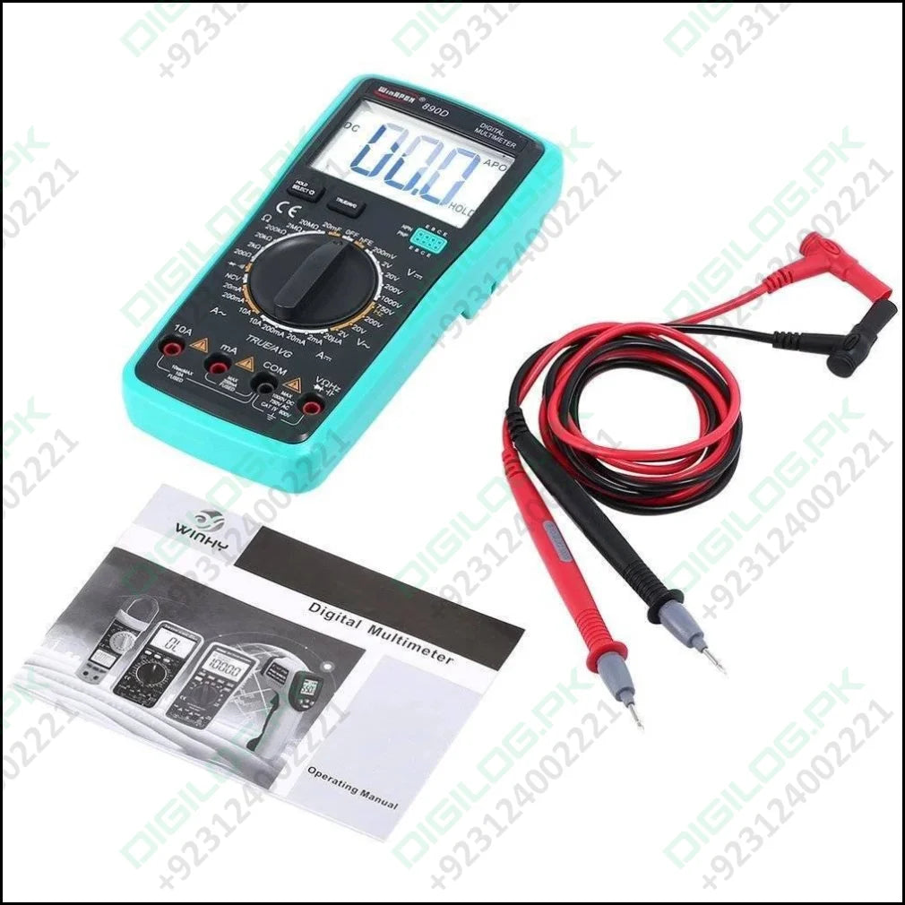 Digital Multimeter 890d Dc Ac Voltmeter Fast Accurately