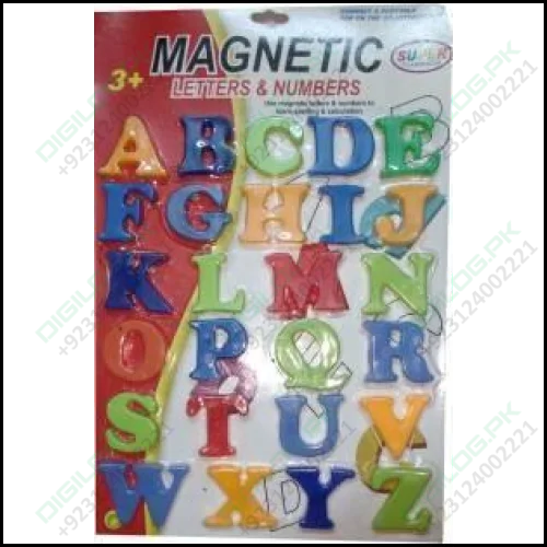 Discontinued 7.5cm Large Size ABC Toys Alphabet Magnetic Set