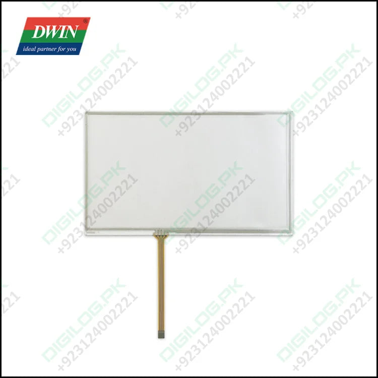 Dwin 7 Inch 4 Wire Rtp Resistive Touch Panel Yf07002 - LCD