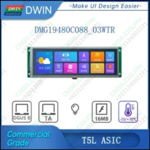 Dwin T5l 8.88inch Tft Lcd Touch Panel Module 1920x480