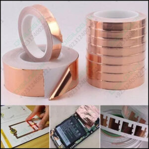 Emi 6mm 30m Copper Foil Conductive Adhesive Tape