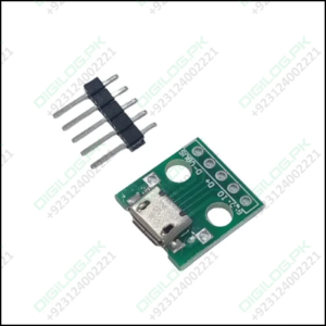 Female Micro Usb To Dip 5-pin Bread Board Power Supply