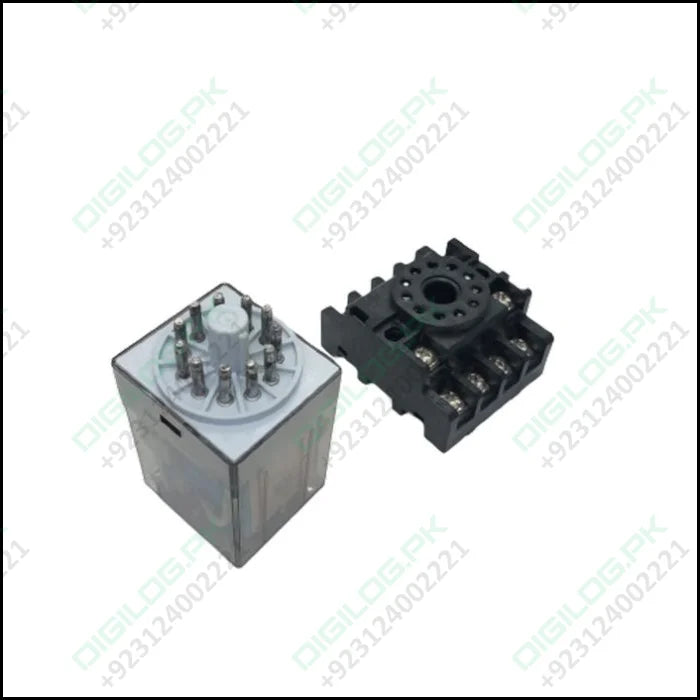 Finder Relay 12vdc 10a 60.13 With 11pin Rail-mount Socket