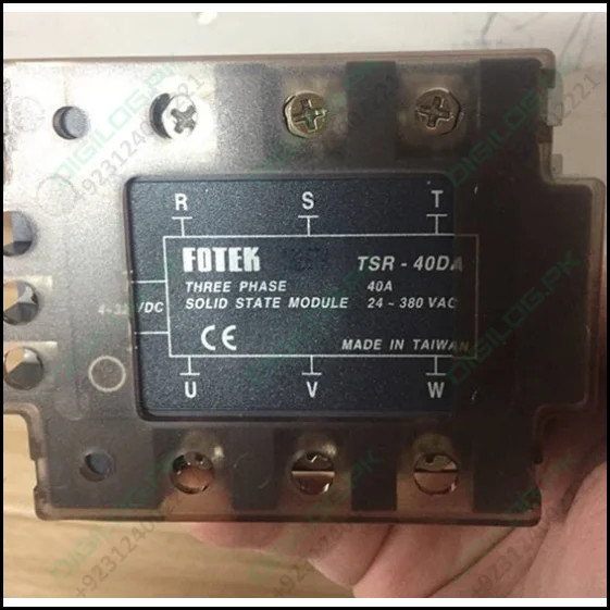 Fotek/tsr-40da Three-phase Solid State Relay 40a Dc Control