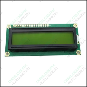 Green Color 1602 Character Lcd Display 16x2