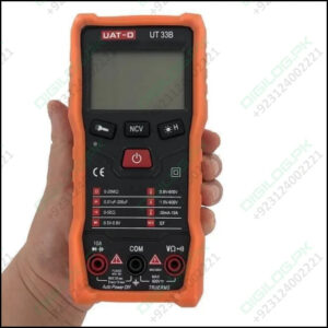 Handheld Portable Ac Dc Ncv True Rms Digital Multimeter