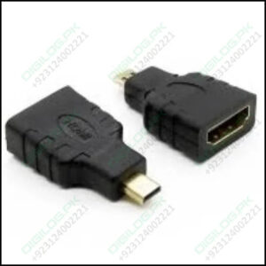 Hdmi Female To Micro Male Converter Adapter For Raspberry Pi