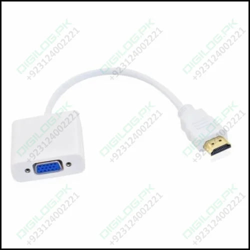 Hdmi To Vga Video Adapter Cable Converter