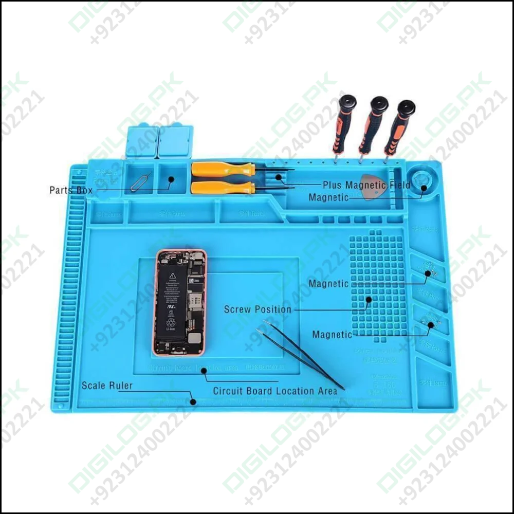 Heat Insulation Silicone Large Soldering & Repairing Mat