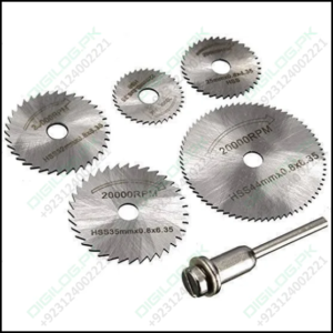 Hss Circular Saw Blade Set For Metal & Dremel Rotary Tools