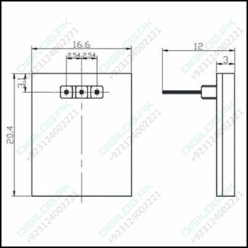 Httm Capacitive Touch Switch Button Module