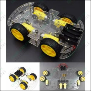 Imported Original 4wd Smart Robot Car Chassis Kit For