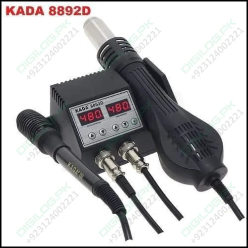 Kada Digital Smd Rework Station 8892d 2 In 1 Hot Air Gun