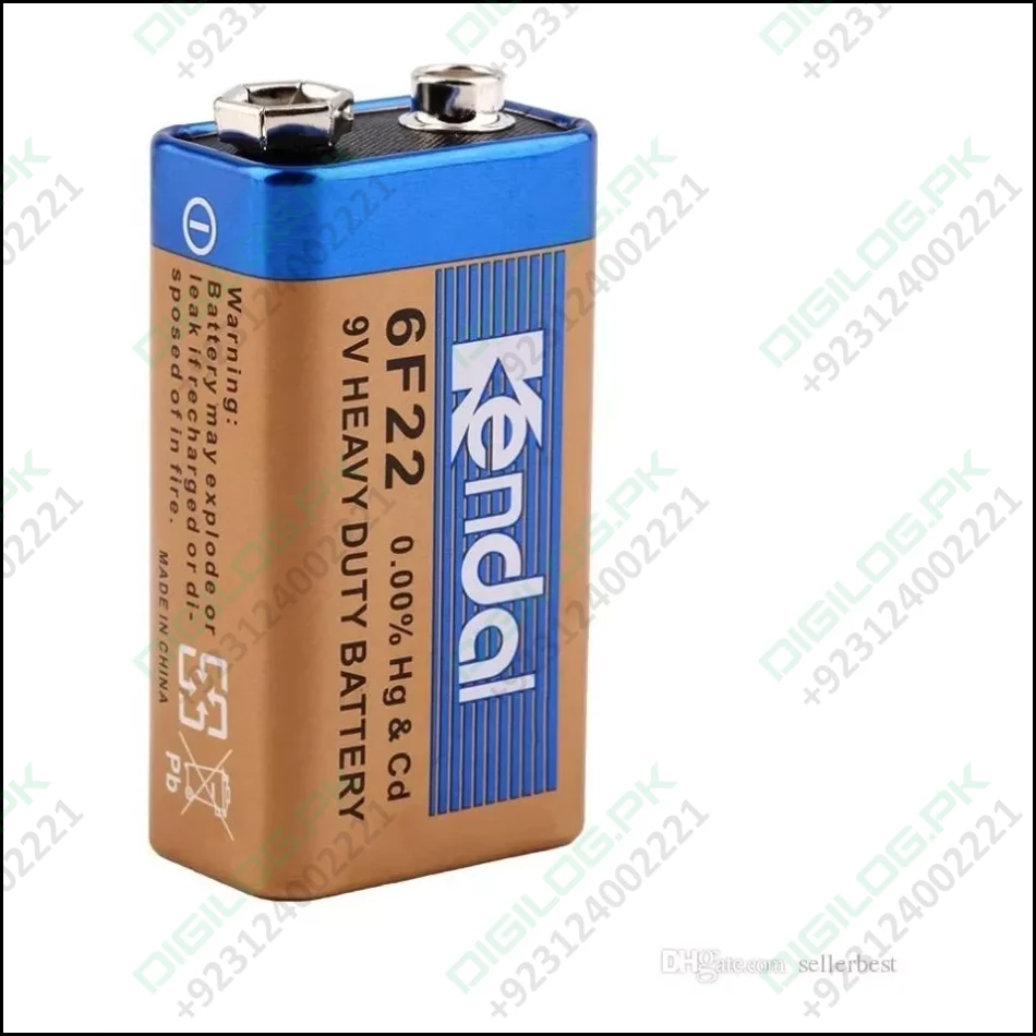 Kendal 6f22 9v Heavy Duty Battery | Best Price In Pakistan