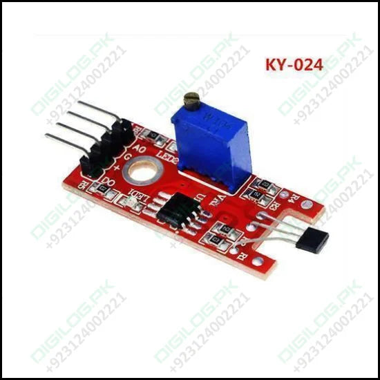 Ky024 Linear Magnetic Hall Effect Sensor In Pakistan