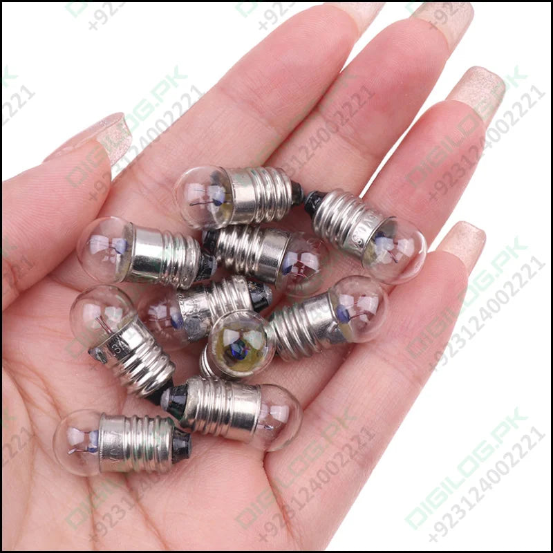 Lahore Only E10 Mini Bulb In Pakistan Miniature Round Small