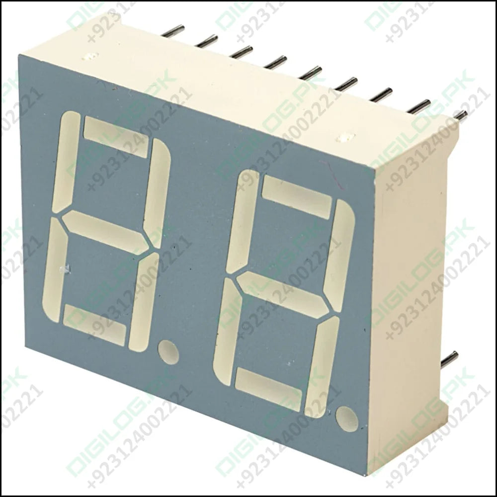 Led 7 Segment 2 Digit Common Anode Display