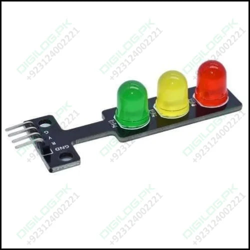 Led Traffic Light Module 5v Digital Signal Output Emitting