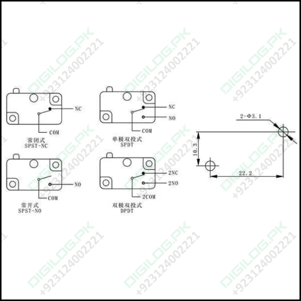 Limit Switch With Fitting