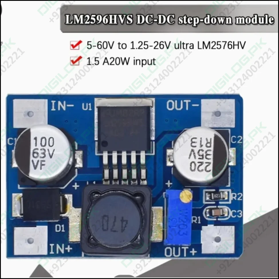 Lm2596hv Dc-dc Step-down Power Module