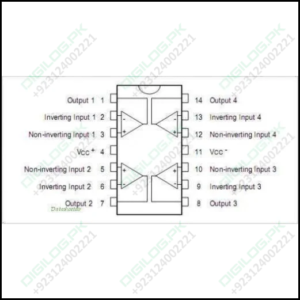 Lm2902n Operational Amplifier Ic