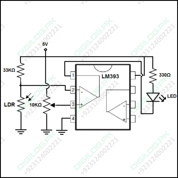 Lm393 Dual Differential Comparator Ic In Pakistan